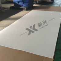 Plaques en plastique perforées pour plafonds suspendus, service de découpe personnalisable, panneau en polypropylène PP
