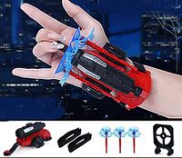 Jouet Cosplay Spider-Man : Lanceur de flèches et de toiles de super-héros, jouet de poignet sécurisé, figurine éducative pour enfant