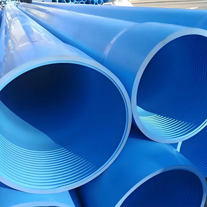 ウォーターサプライ<span class=keywords><strong>PVC</strong></span>プラスチック製井戸ウォーターケーシングホワイトブルー<span class=keywords><strong>PVC</strong></span>ボアホールパイプ<span class=keywords><strong>PVC</strong></span>ケーシングパイプ - Product Image 1