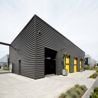 Bâtiment Moderne Préfabriqué pour Supermarché, Ferme, Hangar Industriel, Grande Structure en Acier pour Entrepôt