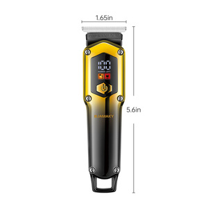 Cortadora de Pelo JAMAKY de 5.6 Pulgadas con Pantalla Digital, Recargable, Eléctrica, para Hombres, para Barba y Cuerpo - Product Image 1