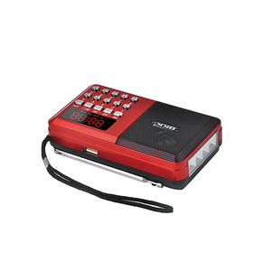 Loa Ngoài Trời Giá Cả Cạnh Tranh Bộ Khuếch Đại Âm Thanh Chức Năng Ghi Hình Đĩa U Thẻ TF Bỏ Túi Radio FM Với Đèn LED - Product Image 5