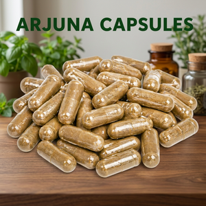 Cápsulas de Arjuna Herbal Wellness, 60 Unidades, Extracto Puro de Corteza, Antioxidante Natural, Apoyo Digestivo e Inmunológico, Crecimiento de Piel y Cabello, Para Adultos - Product Image 1