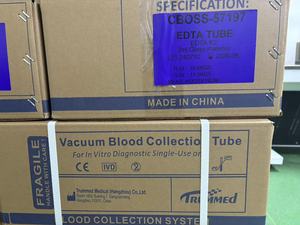 Trummed 13x75mm Material de vidrio Tubo de recolección de sangre <span class=keywords><strong>Edta</strong></span> <span class=keywords><strong>K2</strong></span> 5 ml Proveedor - Product Image 5