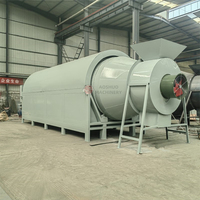 Secador Rotatorio de Tambor para Arroz, Trigo y Maíz, Equipo de Secado Rotatorio Eléctrico, Secador de Ahorro de Energía