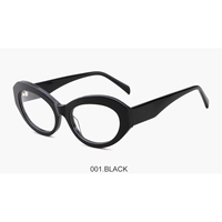 Monture de lunettes en acétate de haute qualité, monture optique, nouvelle monture de lunettes tendance unisexe, livraison mixte