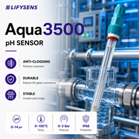 Aqua3500 pH-mètre portable avec double sonde de référence PCG (Polymer Gel) pour l'eau du robinet, les piscines et les eaux secondaires numériques