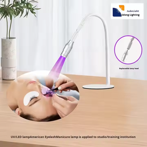 Nuevo Kit de extensión de pestañas Led mejorado, lámpara de pestañas Uv con juego de pegamento de pestañas Led blanco, sistema de extensión de pestañas Uv, artista - Product Image 6