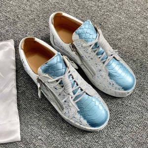 Sneakers di Lusso di Alta Qualità per Uomo, Scarpe Casual in Vera Pelle per Donna, Scarpe Sportive da Tennis Marca GZ, Mocassini ZIP 35-48 0337 - Product Image 3