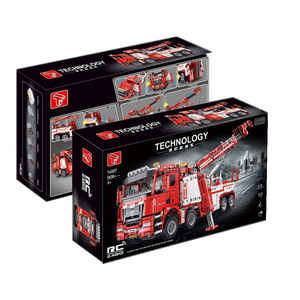 Camion de Secours Incendie Télécommandé T4007, Jouet de Construction Électrique à Petites Particules pour Enfants - Product Image 6
