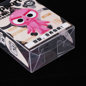 High Quality Custom Disposable Transparent PET PVC Plastic Folding Packaging Box for Consumer Electronics in Stock - Product Image 5