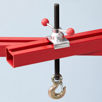Support moteur transversal réglable de 0,5 tonne (1100 lb) pour réparation automobile