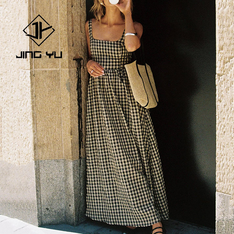 white christmas dresses Plaid Check Shirt Dress