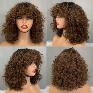 วิกผมแบบมีขอบ ซุปเปอร์ดับเบิ้ลดรอน ลอนสวยหรู ทนความร้อน สวมใส่สบาย ระบายอากาศได้ดี สำหรับสุภาพสตรี - Product Image 5