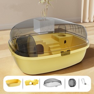 <span class=keywords><strong>Jaula</strong></span> de plástico acrílico transparente para hámster Villa House <span class=keywords><strong>Hamster</strong></span> Cage - Product Image 6
