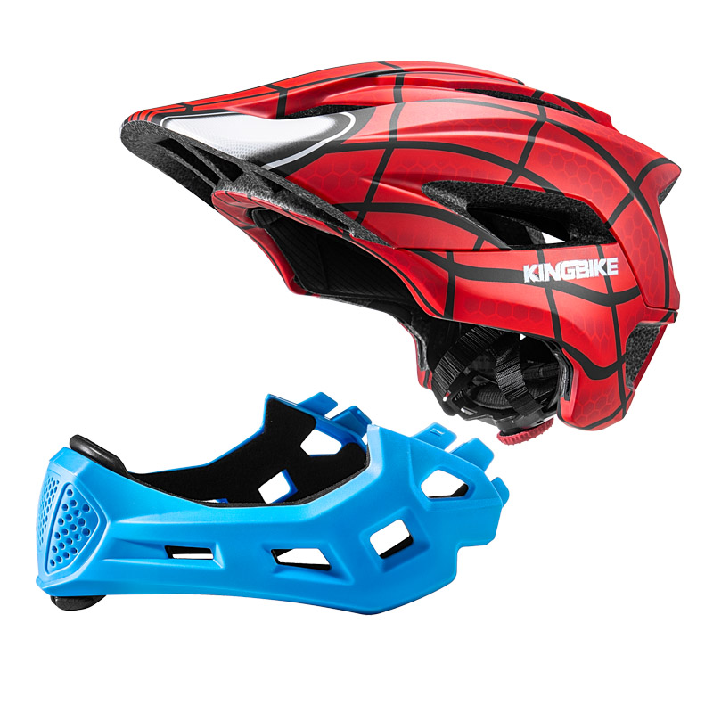 Kinglead - Bike Helmet With Safety Light And Protective Visor CE