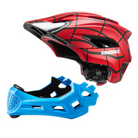 Casque intégral KINGBIKE Dual Sport pour enfants, sécurité à vélo, cyclisme, conduite tout-terrain, résistant aux chocs EPS, conforme aux normes CPSC/EN 1078/ASTMF1447