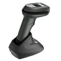 Yüksek Kaliteli 1/2D Kablolu USB 2D CMOS Barkod Okuyucu, Siyah COM Arayüzü ile Alışveriş Merkezleri ve Süpermarketler için Kullanımı Kolay