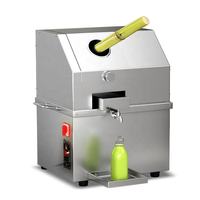 Extracteur de jus de canne à sucre et de gingembre efficace avec moteur central 220V, haute productivité, utilisation en usine de transformation des fruits