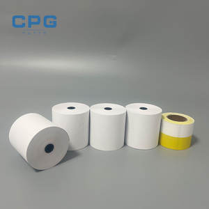 Papel Térmico de Alta Suavidad Personalizado de Fábrica, 57*30 80*70 80*80, Rollo de Papel Térmico para Cajas Registradoras y Terminales Punto de Venta - Product Image 1