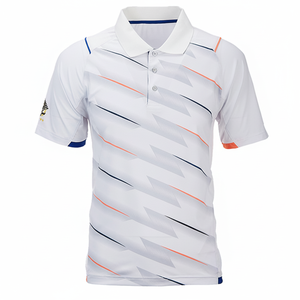 2024 Terzo Sports diseño personalizado de manga corta a rayas para hombre para Polo de alta calidad al por mayor camisetas de gran tamaño con logotipo - Product Image 1