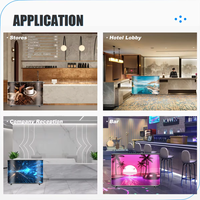 Pantalla LED Curva Portátil P2.5 GOB a Todo Color 1080P, Legible Bajo la Luz Solar, Resistente al Agua IP54, Mesa para DJ, 800 Nits de Brillo para Discotecas