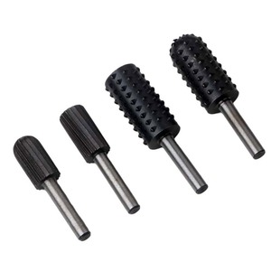 Electric Rotary Wood File Set 4 Piece Round Sanding Head Carving Polishing Tool For Woodworking Diy Accessories - Product Image 3