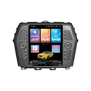 Nissan Maxima için oto AC Edition 2016 2017 2018 10.4 "Tesla tarzı Android araba radyo multimedya oynatıcı GPS harita navigasyon wifi