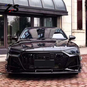 ZS nouveauté pare-chocs de voiture pour <span class=keywords><strong>Audi</strong></span> A7 C8 modifié RS7 Style <span class=keywords><strong>ABT</strong></span> pare-chocs avant Kits de carrosserie pour <span class=keywords><strong>Audi</strong></span> A7 C8 2019-2024 - Product Image 5
