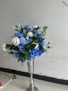 SPR ghirlanda decorativo centrotavola matrimonio verde <span class=keywords><strong>glicine</strong></span> artificiale rosa composizione floreale palla - Product Image 3