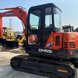 รถขุดขนาดเล็ก Doosan DH55 5.5 ตัน นำเข้าจากเกาหลี ใช้งานน้อย เหมาะสำหรับงานก่อสร้างขนาดเล็ก - Product Image 2