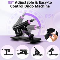 Machine sexuelle automatique intelligente réglable de haute qualité pour adultes, jouet vibrant en forme de pistolet pour femme, masseur vibrant écologique