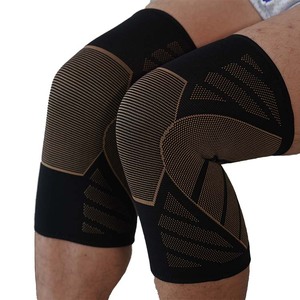 Ginocchiera Medica in Rame con Cuscinetto in Silicone <span class=keywords><strong>per</strong></span> Sollievo dal Dolore da Artrite, Compressione, Impermeabile, Traspirante, <span class=keywords><strong>per</strong></span> Uomini e Donne - Product Image 2