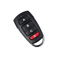 Control Remoto Inteligente a Prueba de Agua de 433.92MHz con 4 Teclas para Clonar Puertas de Garaje