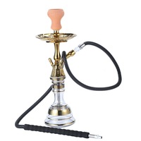 Narguilé d'approvisionnement d'usine narguilé électronique égyptien shisha ensemble de narguilé égyptien en acier inoxydable