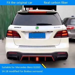 ชุดคาร์บอนไฟเบอร์สำหรับรถยนต์ Mercedes-Benz Ggle SUV Coupe 16-19ดัดแปลงสำหรับ brabu ชุดคาร์บอนไฟเบอร์ด้านหน้าและด้านหลัง - Product Image 4
