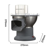 Rallador eléctrico de queso, máquina de cortar comida de cocina, trituradora, picadora, rallador automático para verduras, zanahorias, repollo