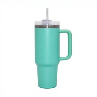 Gourde isotherme en acier inoxydable de 40 oz pour l'extérieur, grande capacité, isolation thermique de 6 à 12 heures, idéale pour la rentrée scolaire