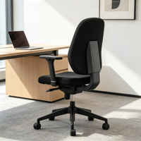 Chaise de bureau ergonomique de luxe, mobilier de bureau commercial confortable de style exécutif pour bureaux et tables