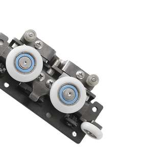 Puertas Corredizas de Madera con Riel Invisible de Aleación de Aluminio, Modernas, de 4 mm, con Herrajes Silenciosos para Baño, Sala de Estar, Cocina y Exteriores - Product Image 3