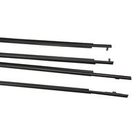 Pour Nissan X-Trail T31 – Joint de vitre extérieur de porte, moulure 80821-1DA0A, insert en caoutchouc et métal, ensemble avant et arrière personnalisé, approvisionnement en gros