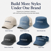 Casquette de baseball en jean personnalisable avec logo, en coton délavé vintage, non structurée, 6 panneaux, visière incurvée, ajustable, unisexe, style décontracté, casquette de papa sportive
