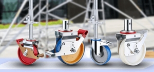 Sản xuất lfc en1004 PA giàn giáo Caster bánh xe với phanh cho giàn giáo - Product Image 6