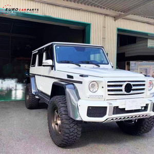 Garde-boue en fibre de carbone de 18 cm de largeur pour Mercedes G Wagon W463 4x4, compatible avec les modèles G500, G55, G350, pour transformation en garde-boue larges 4x4 - Product Image 5