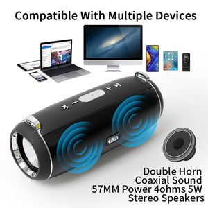 Subwoofer portátil barato CALIENTE Fuerte Bajo estéreo Diseño elegante al aire libre Impermeable A prueba de polvo Doble <span class=keywords><strong>bocina</strong></span> Camping Barra de sonido inalámbrica - Product Image 5