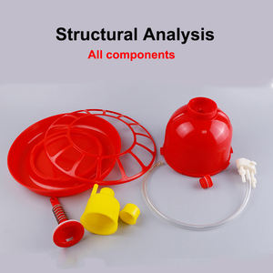 Abreuvoirs à cloche pour volailles, mangeoire automatique pour poulets, abreuvoir à cloche pour poulets, prix, capacité plus petite - Product Image 5