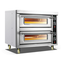 Dmwd — four électrique professionnel de boulangerie en acier inoxydable, équipement Commercial