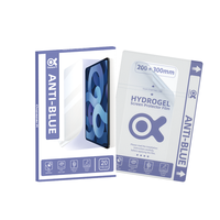 Protectores de pantalla de hidrogel azul anti para teléfonos inteligentes, protector para Android para Samsung Note 20 Ultra 5g Z, máquina de corte plegable