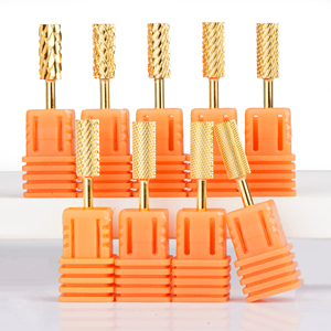 Chuyên Nghiệp Lớp Biểu Bì Khoan Bits Cho Móng Tay Vàng Olor Nhỏ Thùng Bits Cho Móng Tay Máy Khoan 35000Rpm - Product Image 4