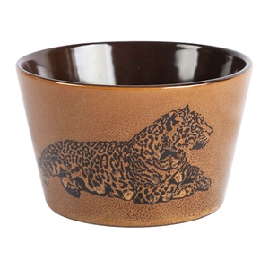 Hoge Kwaliteit Luxe Keramische Afrikaanse Zebra Reactie Glazuur Thuis Keramische Kom - Product Image 4